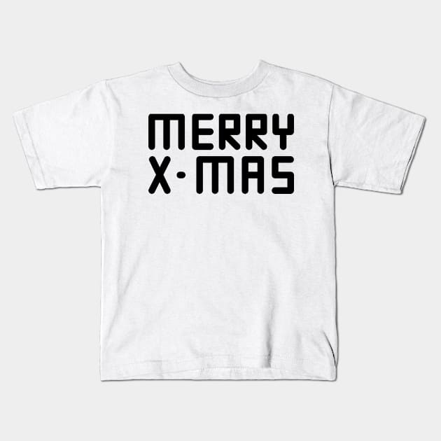 merry X-MAS Kids T-Shirt by rayanammmar